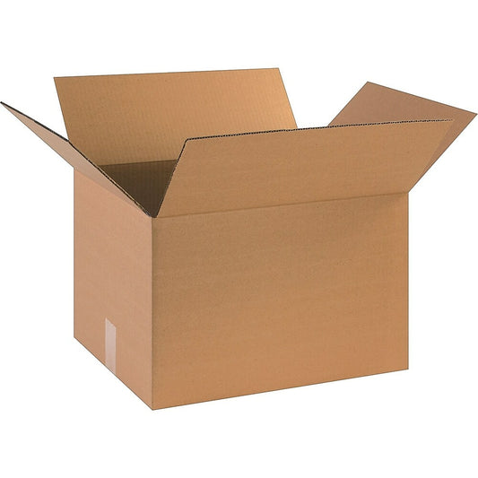 Staples Corrugated Shipping Box - 18" L x 14" W x 12" H - 25 Pack