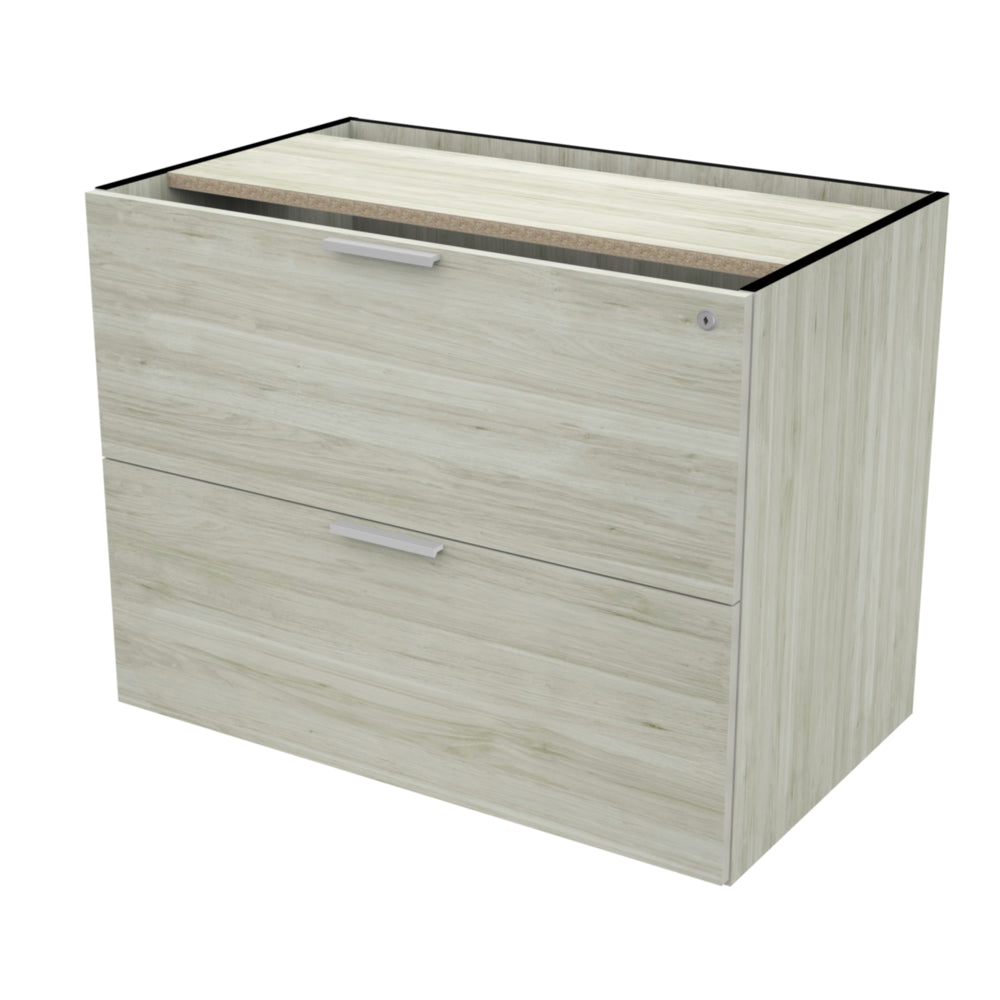Classeur latéral modulaire Heartwood - Finition bois d'hiver