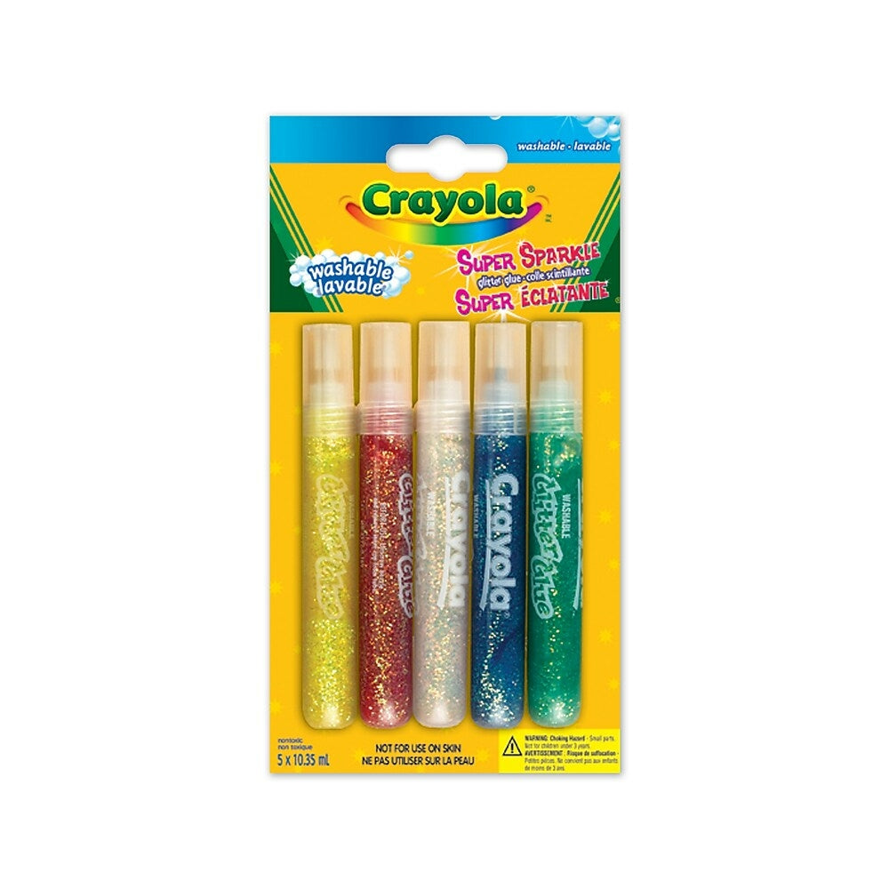 Crayola Glitter Glue, 5/Pack