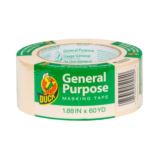 Duck Brand General Purpose Masking Tape - 1.88" x 60 yd.