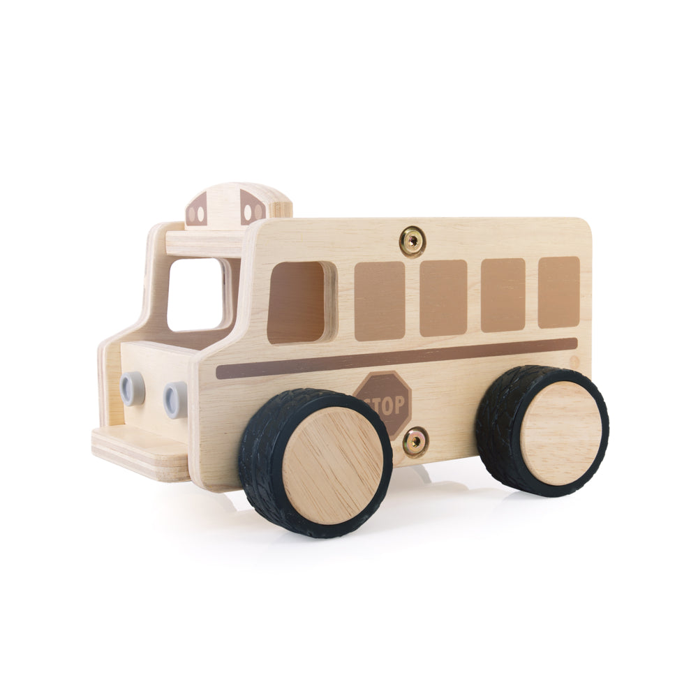 Bus scolaire en bois Guidecraft