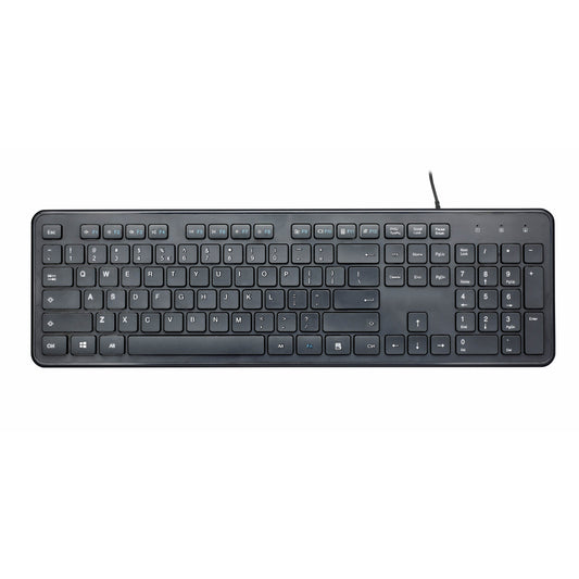 Basic Tech Wired Keyboard - Black