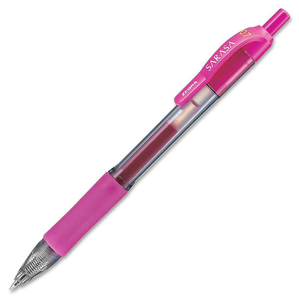 Stylo gel Zebra Sarasa - 0,7 mm - Fuchsia