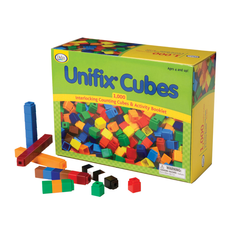 Didax UNIFIX 1000-Piece Cube Set