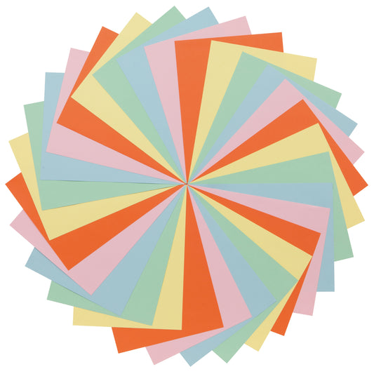 Papier cartonné pastel Pacon, couleurs assorties, 30,5 cm x 45,7 cm, 100 feuilles/paquet