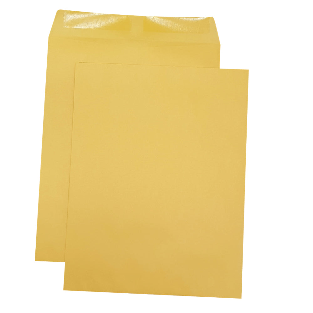 SupremeX Open End Catalogue Envelopes - 24lb - 10" x 13" - Brown Kraft - 500 Pack