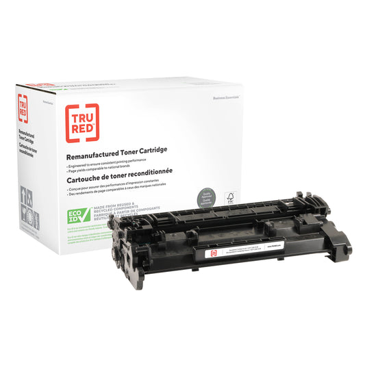 Cartouche de toner reconditionnée HP 26A TRU RED CF226A - Rendement standard - Noir