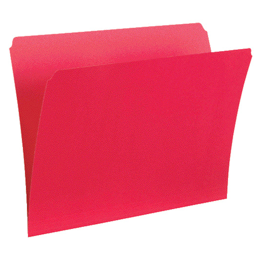 Chemises de classement colorées Pendaflex - Format lettre - Rouge - Paquet de 100