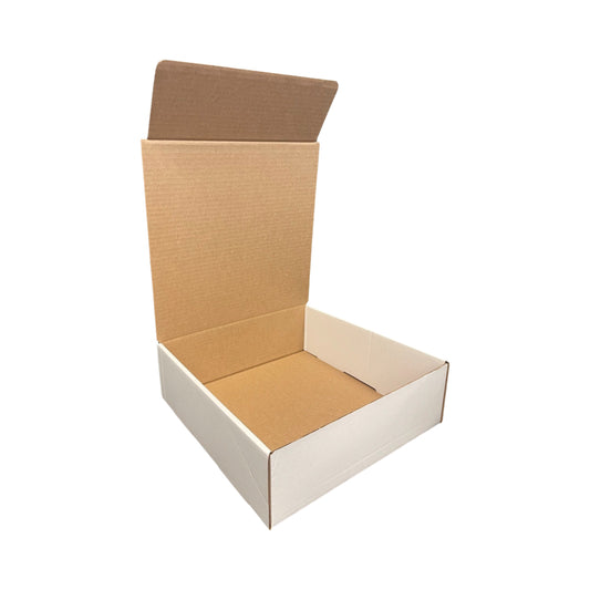 Abbey Literature Mailers - 12" x 12" x 4" - White, 50 Pack