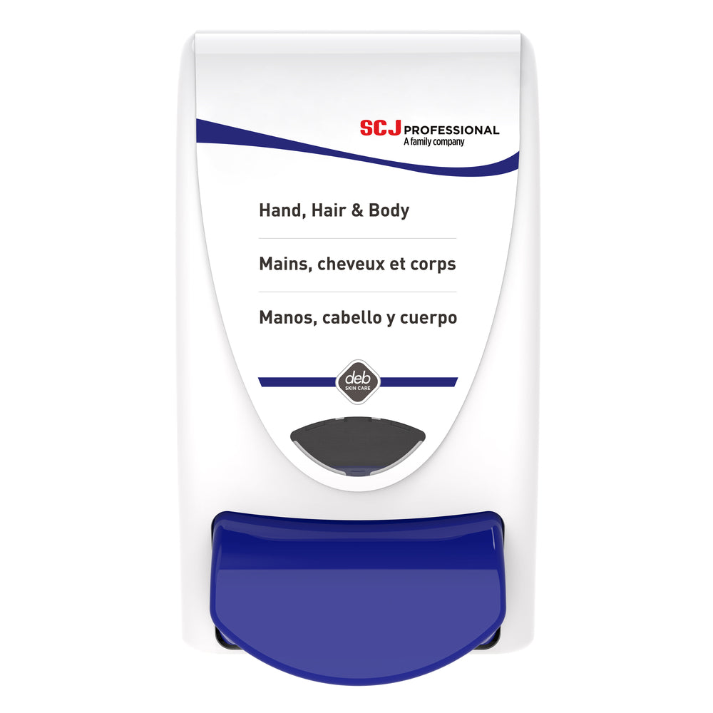 Distributeur de savon nettoyant professionnel pour les mains, les cheveux et le corps SC Johnson - 1 L