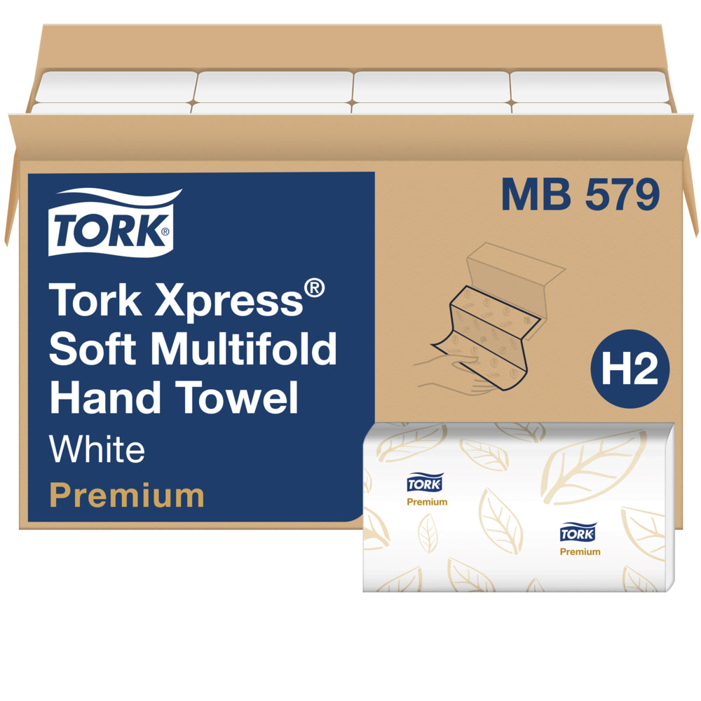 Tork Premium Soft Xpress 3-Panel Multifold Hand Towels - 16 Pack