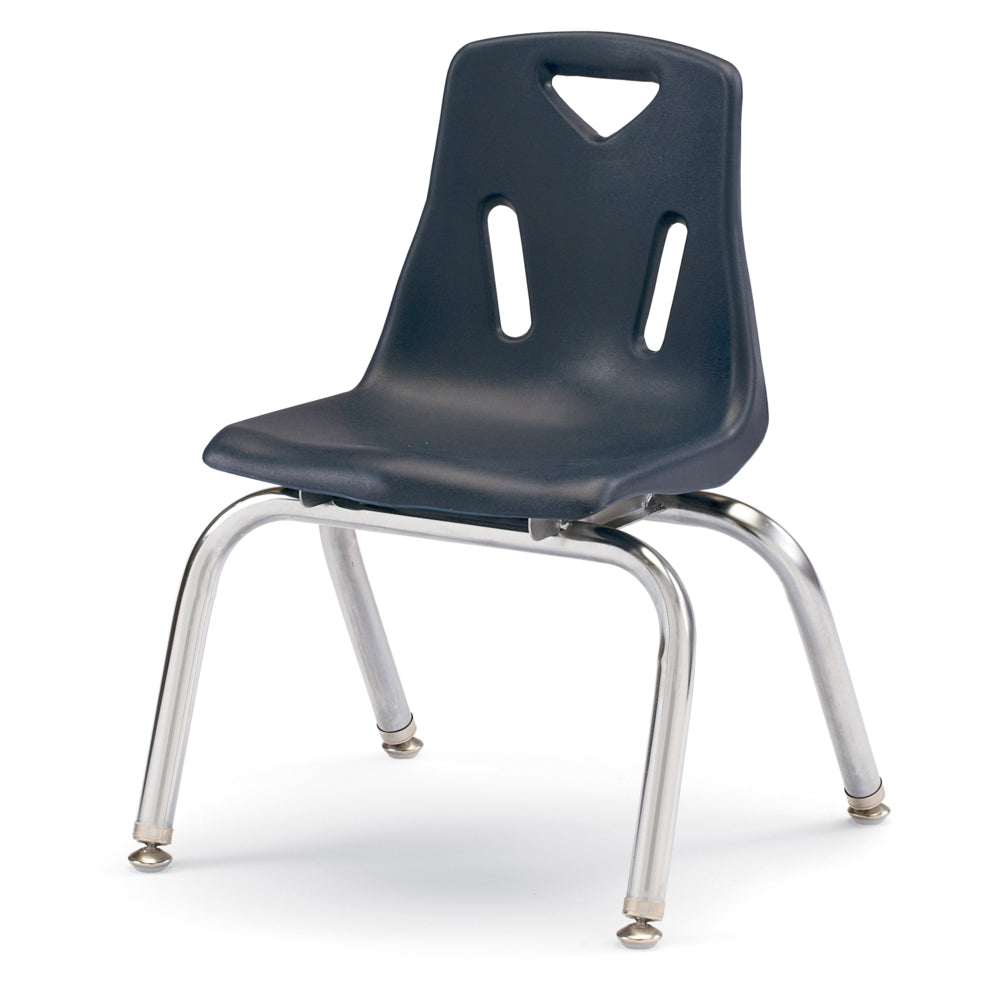 Chaise empilable Jonti-Craft Berries - 30,5 cm de hauteur - Bleu marine