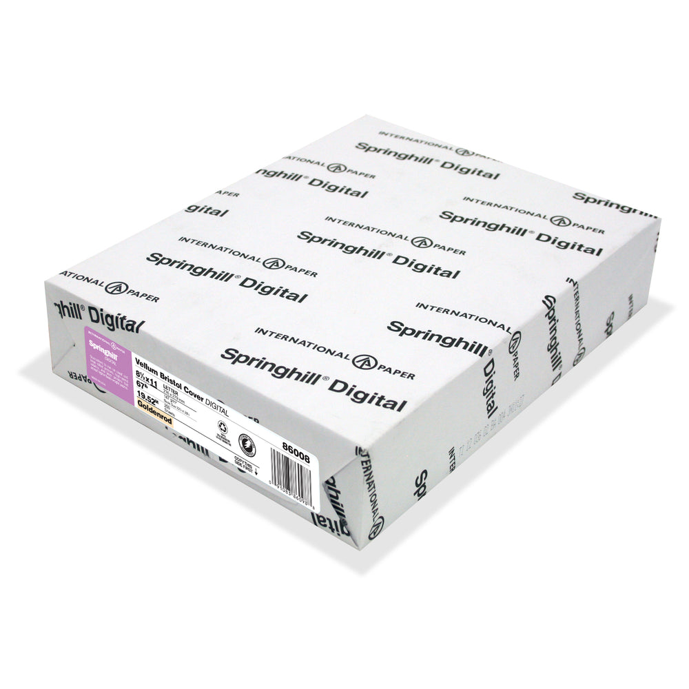 Vellum Cover Paper  - 8.5" x 11" - Golden - 250 Sheets