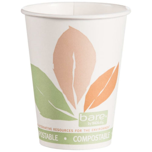 Tasse à café Solo Bare 12OZ 50/paquet