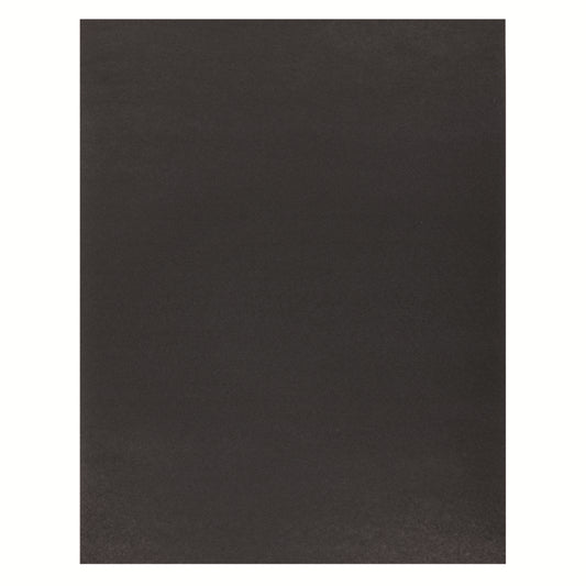 Papier Bristol 2 plis North American Paper - 28 x 35 cm - Noir - 96 feuilles
