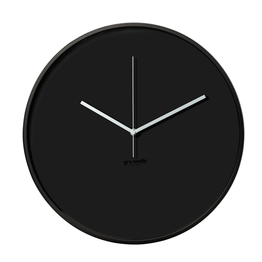 Horloge murale Gry Mattr - Noir