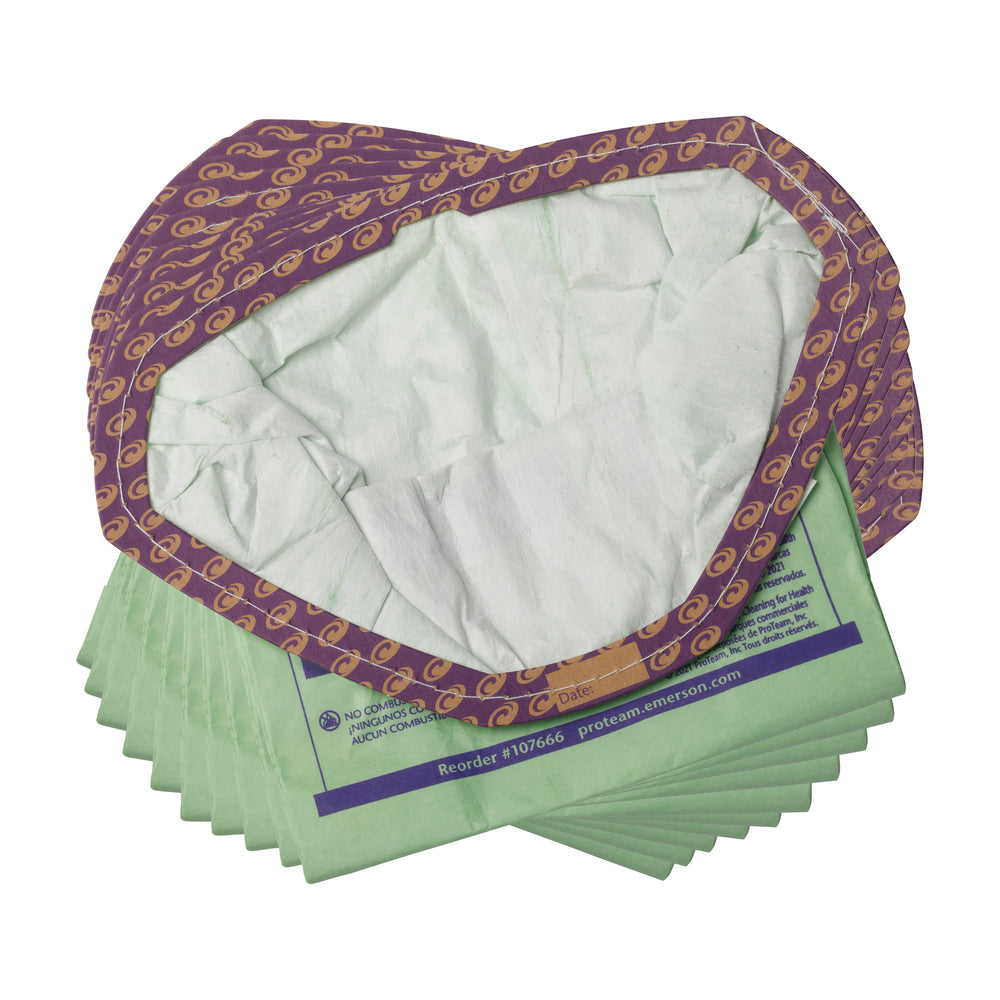 Sac filtrant ProTeam GoFit 3 Intercept Micro - 3 pintes - Paquet de 10