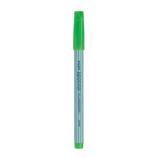 Pilot Spotliter Highlighter - Chisel Tip - Fluorescent Green - 12 Pack