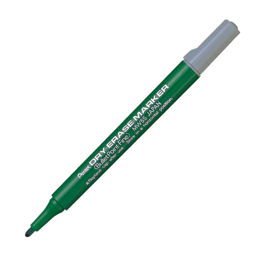 Pentel Dry Erase Marker - Fine Point  - 0.7mm - Green - 12 Pack