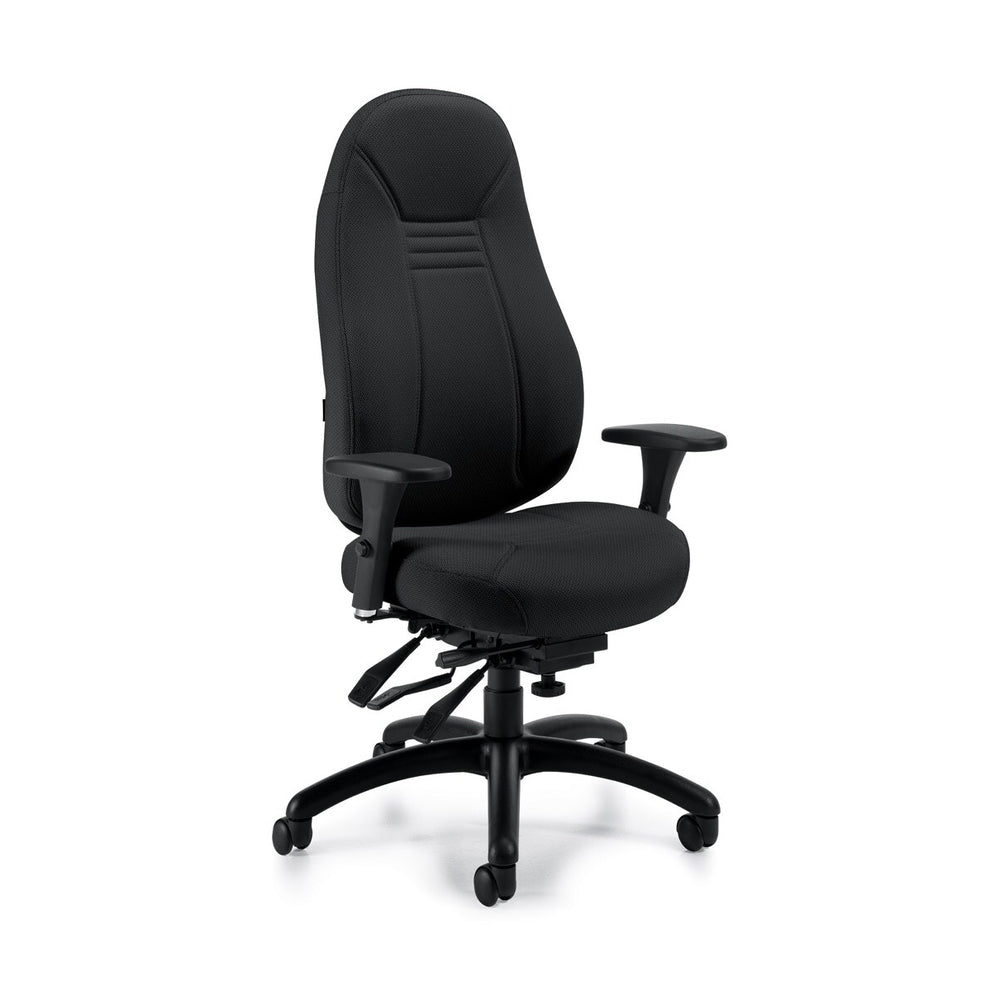 Global ObusForme Comfort High Back Multi-Tilter Chair with Casters