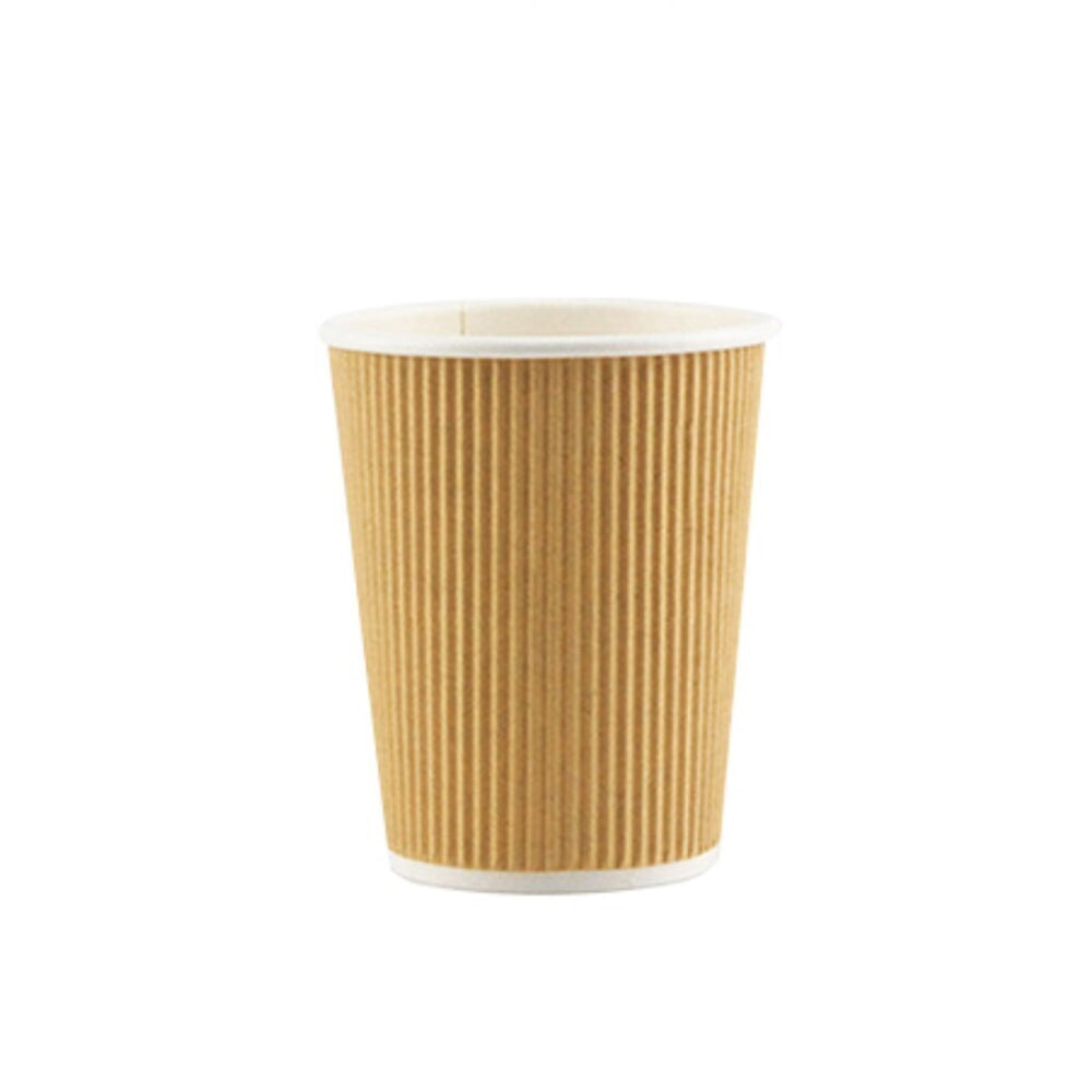 Gobelet ondulé Kraft Eco-Packaging 10 oz - Paquet de 500