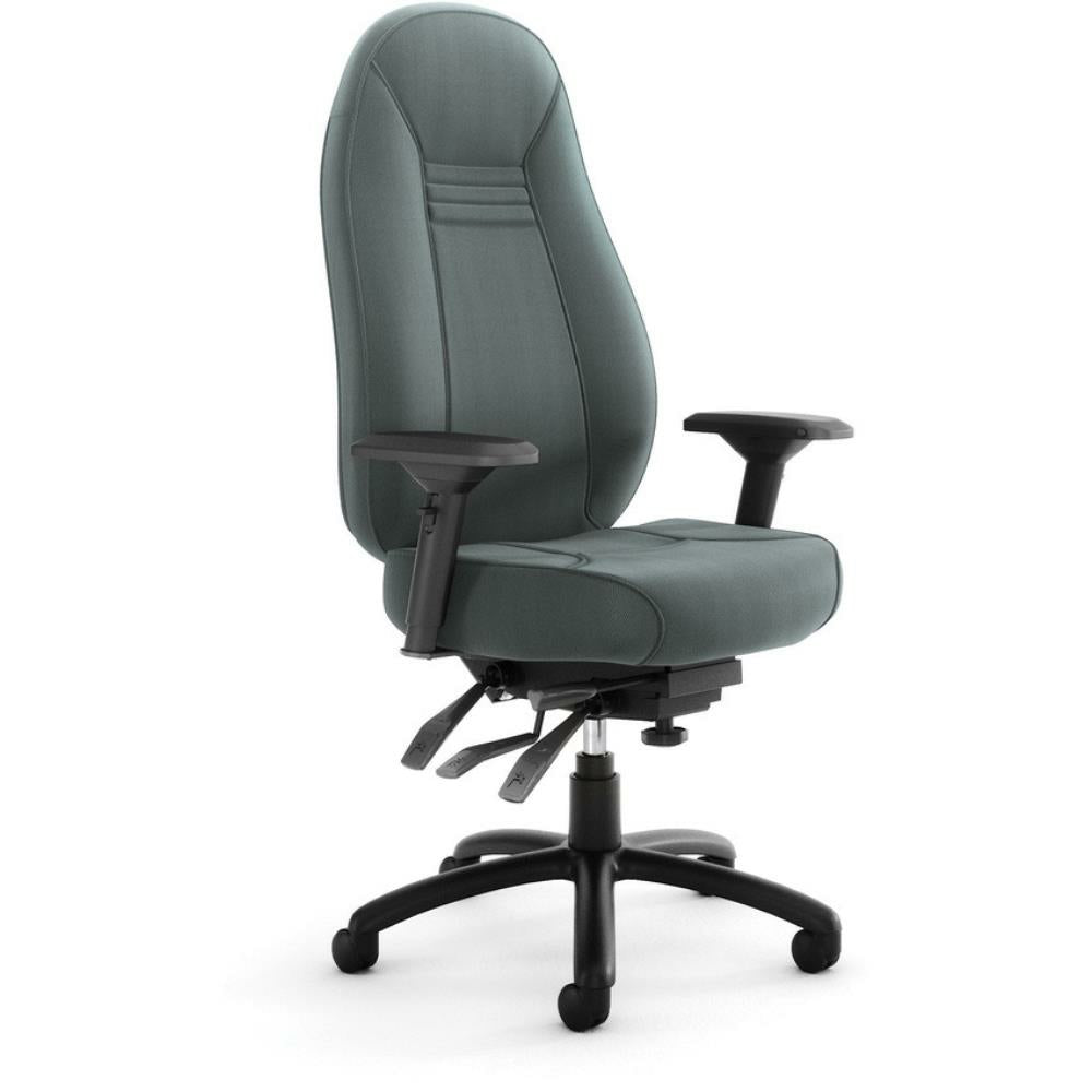 Chaise confort Obusforme, grise