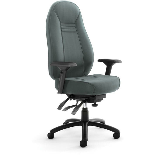 Chaise confort Obusforme, grise