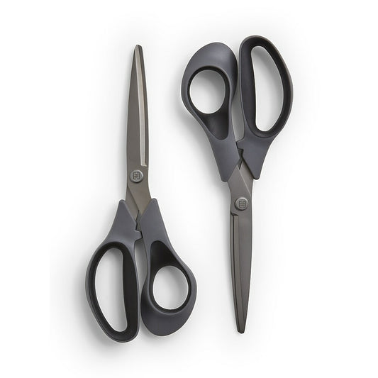 TRU RED 8" Titanium Coated Scissors - 2 Pack