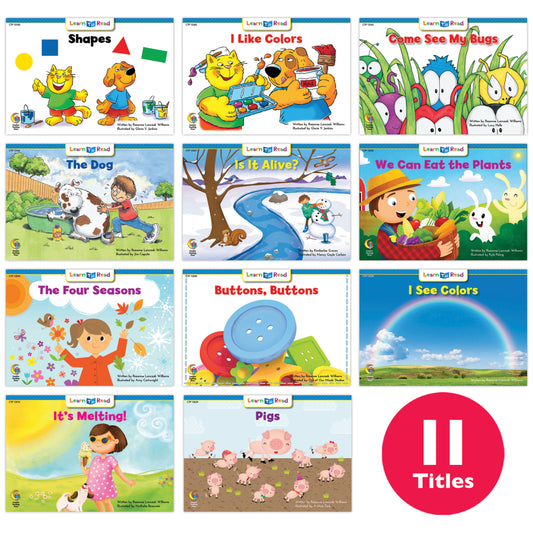 Creative Teaching Press Learn to Read Variety Pack 2, Level B