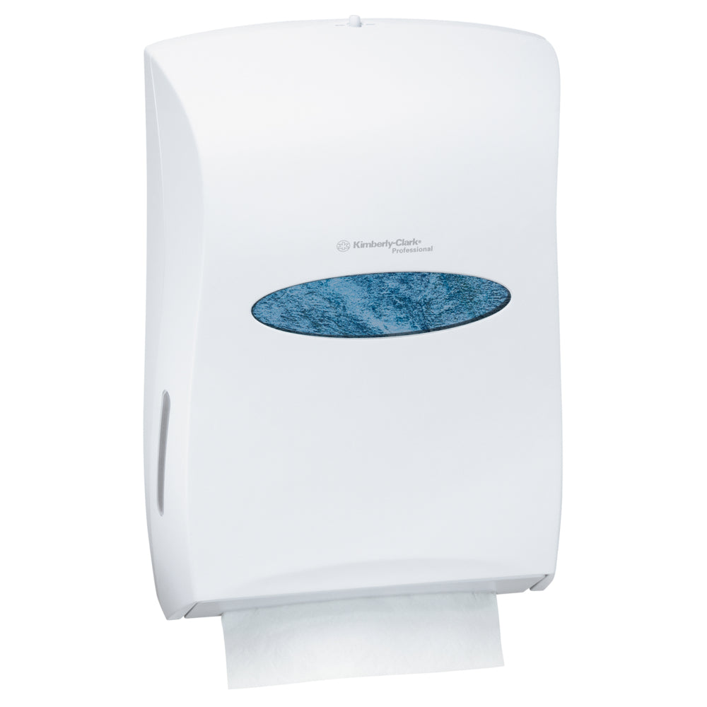 Kimberly-Clark Professional Universal Folded Towel Dispenser - 13.31" x 18.85" x 5.85" - White