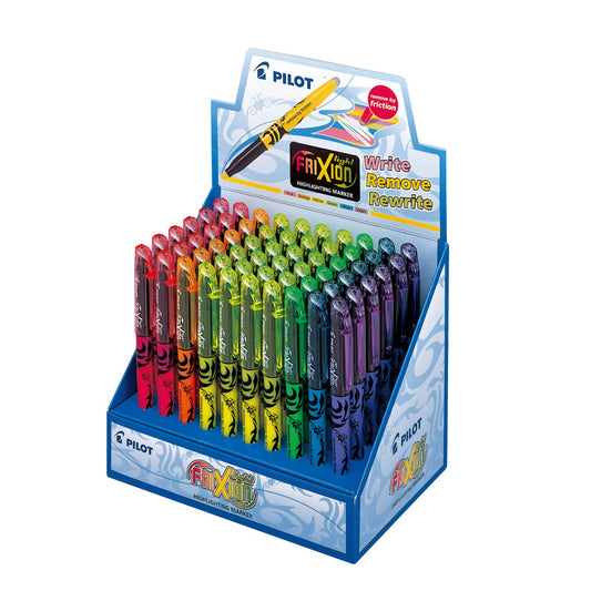 Pilot Frixion Erasable Highlighters - Assorted - 60 Pack