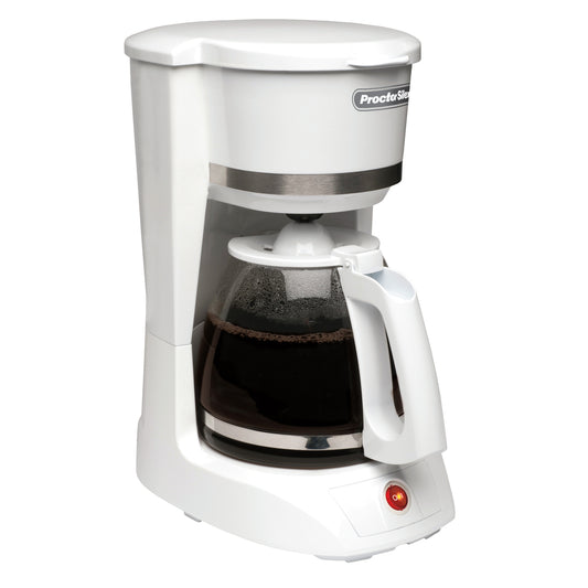 Proctor Silex - 12 cup coffee maker- White