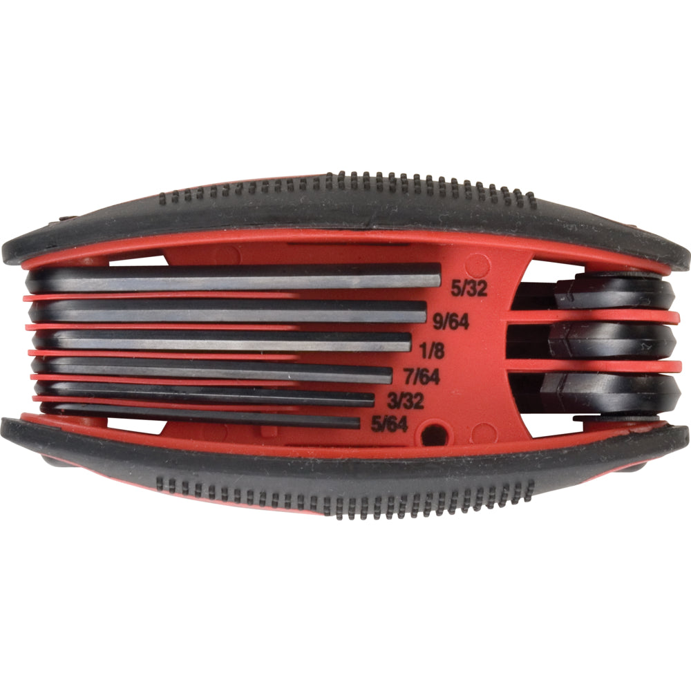 Jeu de 9 clés hexagonales pliantes Aurora Tools – Impériales
