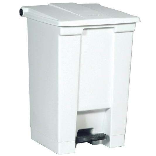 Poubelle à pédale Rubbermaid Commercial Legacy 12 gallons/45 L - Blanc