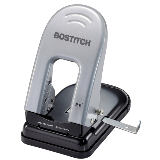 Perforatrice à deux trous Bostitch EZ Squeeze - Trou de 3/32 po - Capacité de 40 feuilles