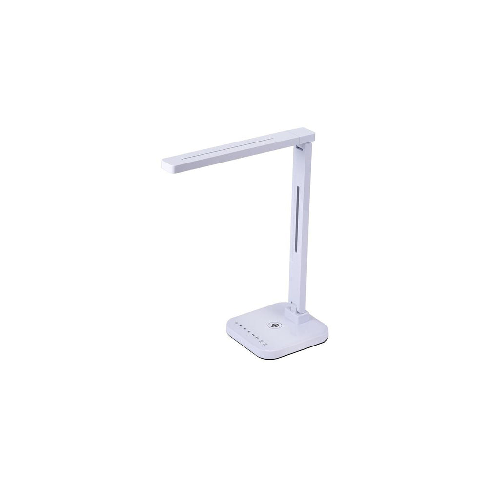 Lampe de bureau LED à chargement sans fil, blanche (VLED1700WH)