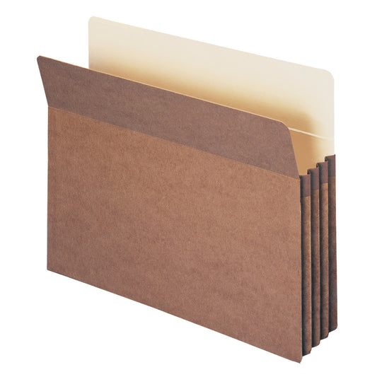 Pochettes de classement Smead 100 % recyclées – Format lettre – Extension de 3 1/2 po – Paquet de 25