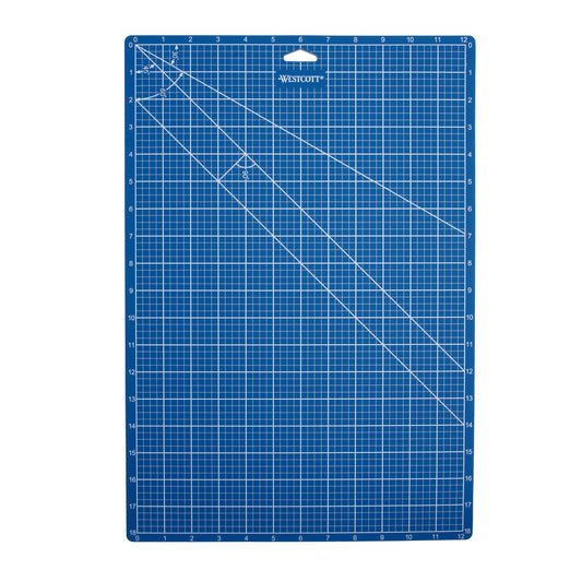 Westcott Cutting Mat - 12" x 18" - Blue