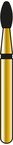 ALPEN 60031795 (R379SC023FG) Pk-5 DIAMOND Football Super Coarse Black (Coltene)