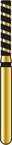 Alpen 60032069 (R837TC014FG) TurboCut Diamond Bur FG 837-014 – Flat-End Cylinder, Super-Coarse Grit (5-Pack)