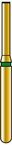 ALPEN 60032091 (R839C014FG) Coarse Blue End‑Cutting Diamond Bur – 5 Pack, Ø 1.4 mm by Coltene
