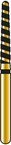 ALPEN 60032235 (R850TC016FG) TurboCut™ Diamond Bur – Round End Taper, Super Coarse, FG, Pack of 5