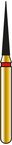 Coltene Alpen 60032391 (R858F014FG) Fraise diamantée à grain fin en forme de flamme – Lot de 5