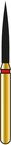 Fraise diamantée Alpen FG n° 863.012 à grain fin, forme flamme - 60032471 (R863F012FG) – Lot de 5 par Coltene