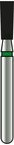 Coltene ALPEN X1 Inverted Cone Diamond Bur #X805C016 – Coarse, 25-Pack