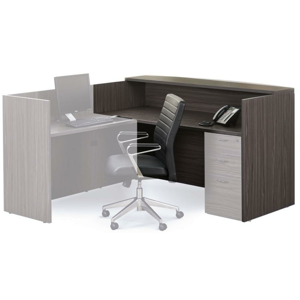 Office Star Napa Collection Desk –Grey Walnut