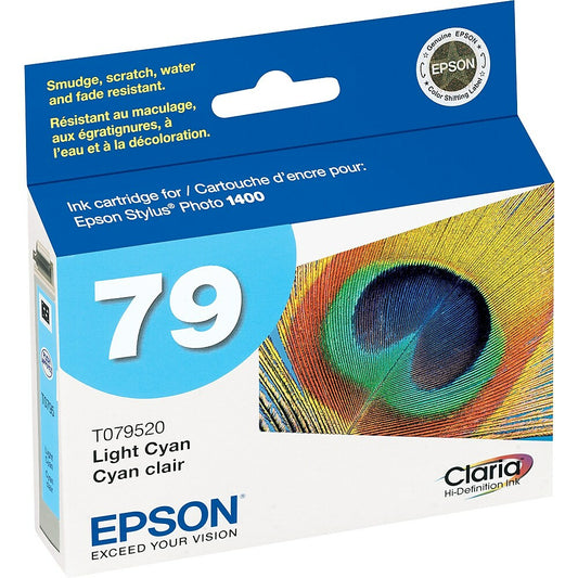 Cartouche d'encre cyan clair haute capacité Epson 79 (T079520)