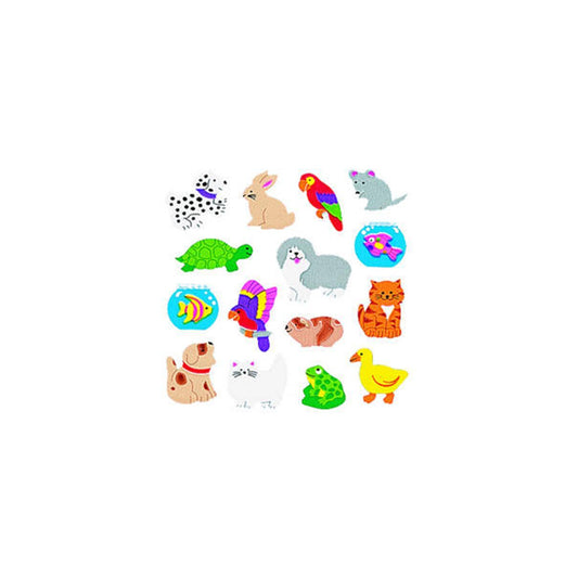 Autocollants Lion argenté et sableux - Animaux de compagnie