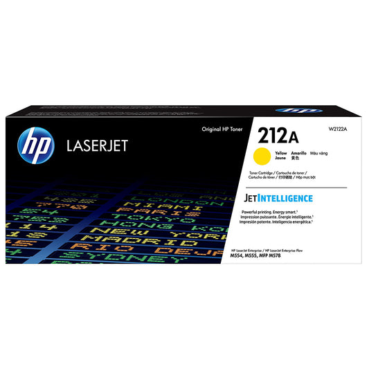 HP 212A Original Standard Yield Laser Yellow Toner Cartridge - 1 Pack