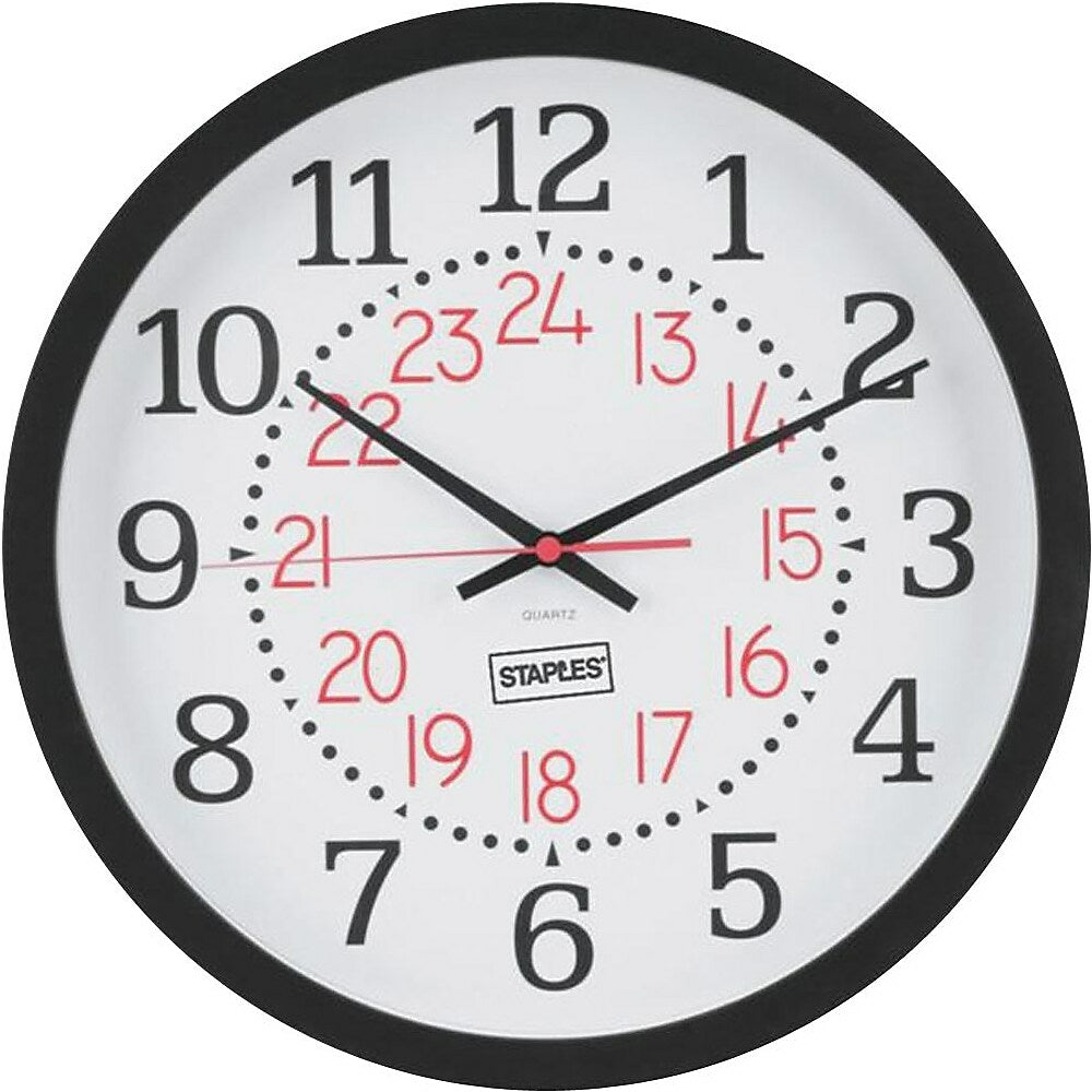 Staples 14" Wall Clock